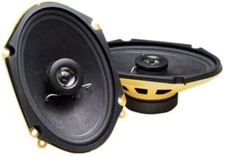 COUSTIC HP68.4 SPEAKER  (26x20cm) 6x8" 2-WAY CAR AUDIO SPEAKER PAIR NEW