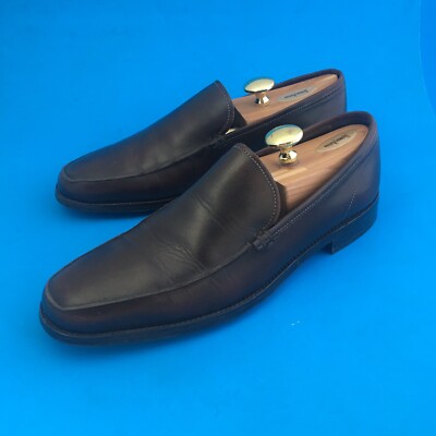 TO BOOT NEW YORK Adam Derrick Brown Loafers Sz 9.5 Made in Italy PRIORITY MAIL