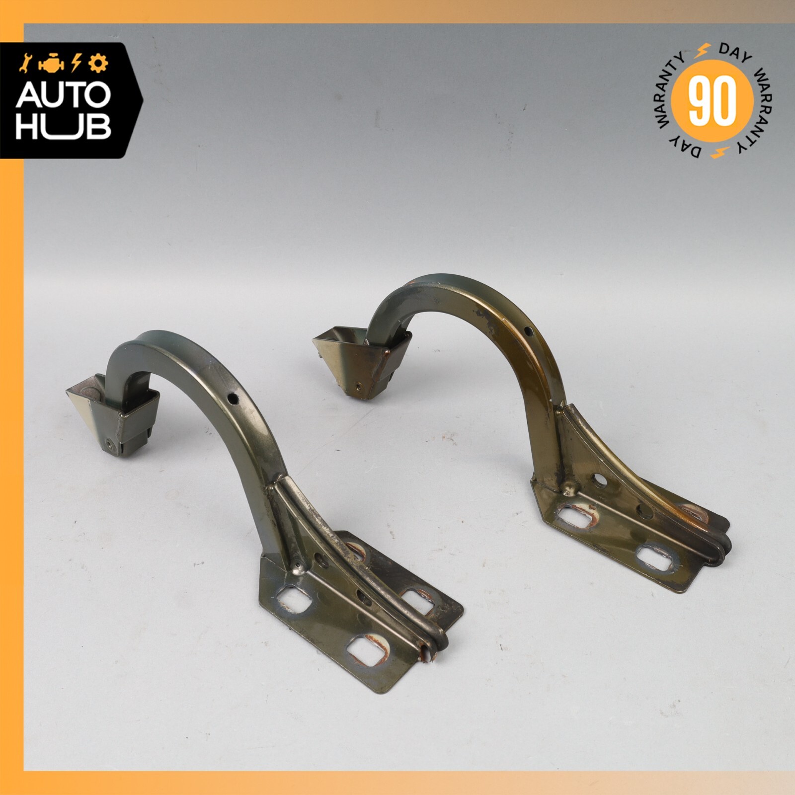 00-04 Aston Martin DB7 Hood Hinge Left & Right Side Set OEM