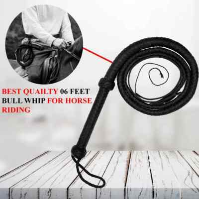 Fouet De Dressage / Cowwhip 7,5 Pieds – Pappy Polecat – Multicolore – Neuf USA