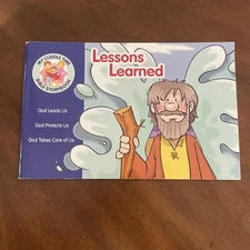 Lessons learned my cuddle time Bible storybook
