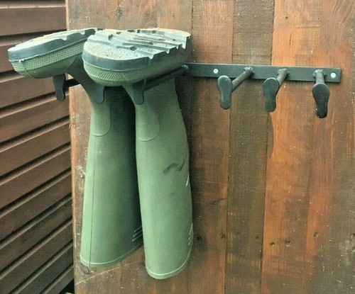 Welly Boot Rack Wall Door Mounted 
