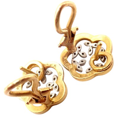Waterman earrings cathy waterman ebay Cathy Waterman Diamond 22K Gold Platinum Bangle Bracelet 72 1 Gram 7 Inch