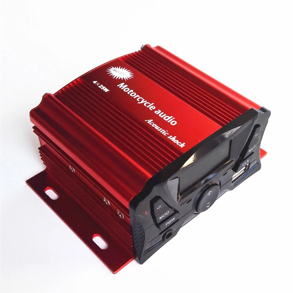 Altavoces inalámbricos Bluetooth Sistema de audio Estéreo Radio MP3 ATV UTV Envío $88 Foto 3 de 4