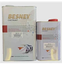 HIGH GLOSS & SOLIDS PROFESSIONAL CLEAR COAT GALLON WITH MEDIUM ACTIVATOR 4:1