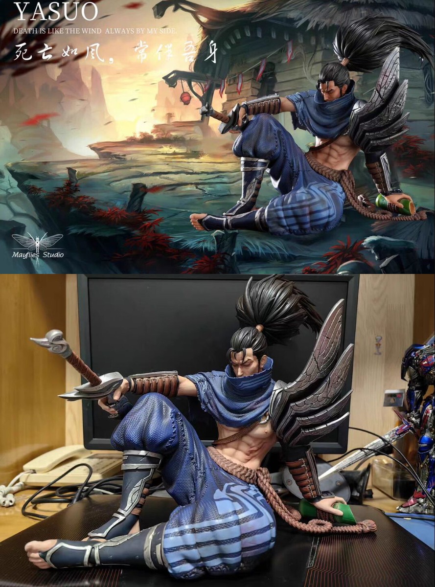 Mayfly Studio League of Legends Yasuo 1/4 Standard edition Statue
