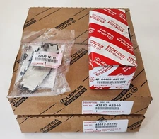 Genuine Toyota 2009-2018 Corolla Matrix Front Brake Rotors TCMC Pads &Shim OEM