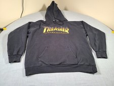 Vintage Thrasher Skateboard Hoodie Sweatshirt...