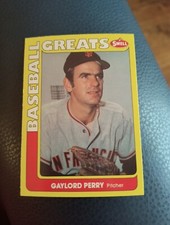 GAYLORD PERRY 1990 SWELL BASEBALL GREATS #70 FREE SHIPPING