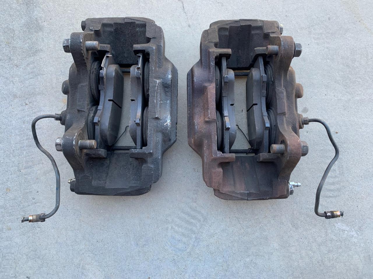 TOYOTA TUNDRA 4 PISTON BRAKE CALIPER 13WL 231mm BIG BRAKE UPGRADE 4RUNNER eBay