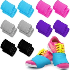 10 Pairs Dance Socks over Sneakers Shoe Socks for Dancing on Smooth Floors Dance