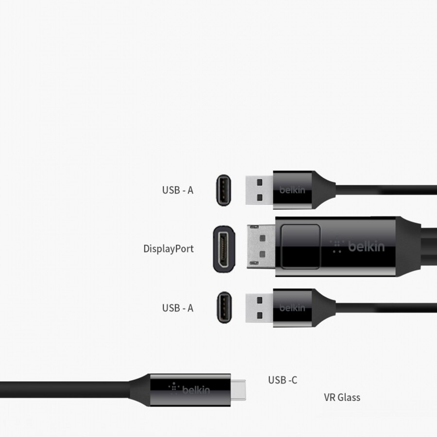 Cable For Huawei VR Glass CV10 Belkin Computer Connecting Cable 