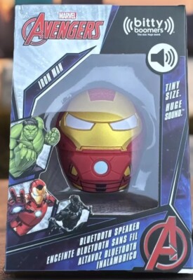 Marvel Bitty Boomer Bluetooth Speaker Avengers Iron Man