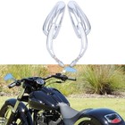 <!--F#f_0-->Chrome Motorcycle Tapered Rearview Mirrors Fit For Harley Davidson FatBoy Dyna<!--F/-->