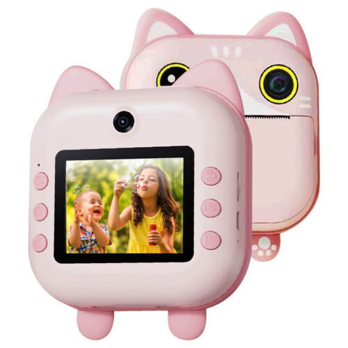 Instant Print Camera for Kids 1080P Digital Camera Toys HD Video Recorder Gifts