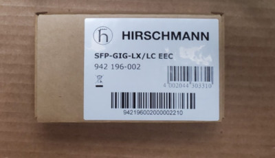 HIRSCHMANN SFP-GIG-LX/LC EEC 1000mb Gigabit SFP Singlemode 20km Module