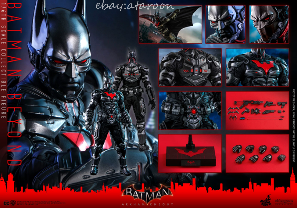 Hottoys VGM39 1/6 Batman Arkham Knight Batman Beyond The Hottoys VGM39 1/6 Batman Arkham Knight Batman Beyond The