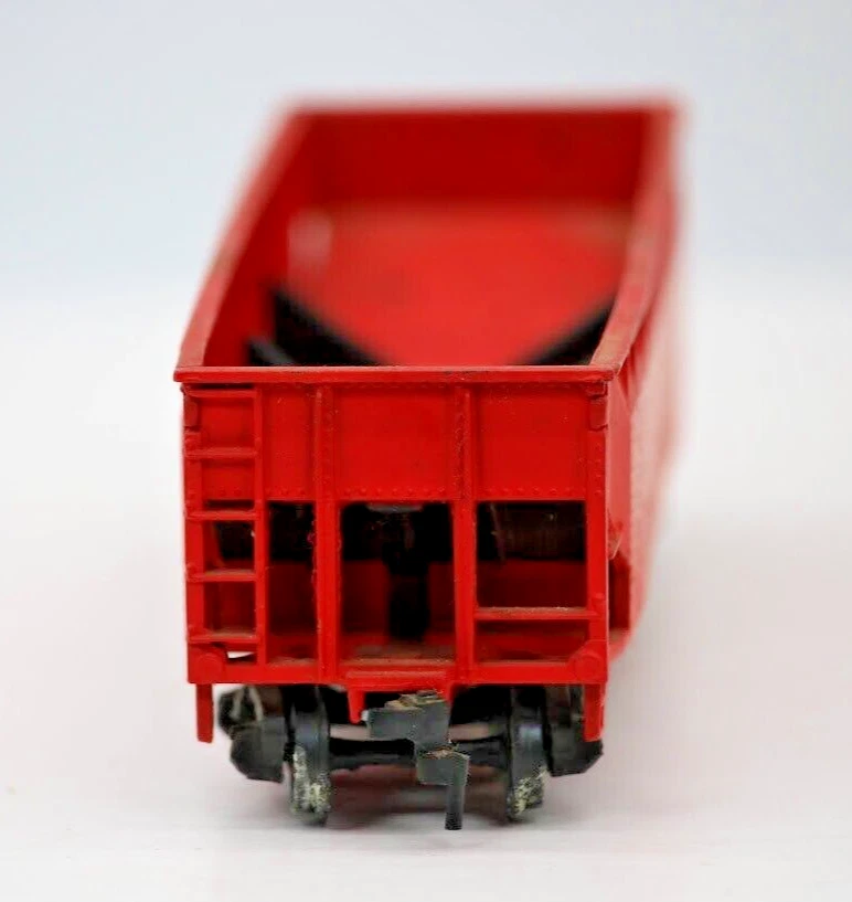 HO Scale Vintage MINNEAPOLIS & ST LOUIS 3 BAY HOPPER CAR M-ST-L #66541 Metal - Image 3 of 4