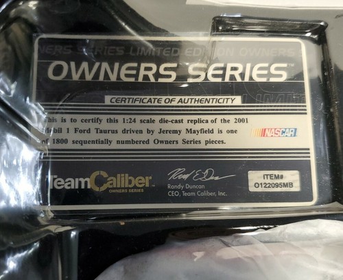 2001 Jeremy Mayfield Die-Cast 1:24 - Picture 5 of 11