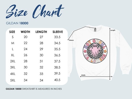 Hot Ghoul Halloween Sweatshirt, Funny Women's Halloween Crew Neck - Bild 5 von 7