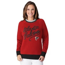 NFL Atlanta Falcons Officially Licensed Women's Hail Mary Sweatshirt G-III