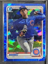 Marquez, Brailyn - 2020 Bowman Chrome Prospect - Blue Sapphire