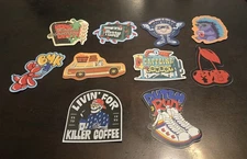 (10) New Dutch Bros Stickers All Different