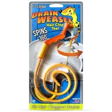 Drain Weasel Sink Snake Hair Clog Remover Tool Kit, Sink, Pipe, Bathroom, Bat...