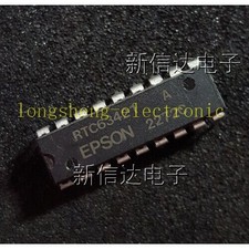RTC63421 RTC63421A DIP-18 Used Real-Time Cloc...