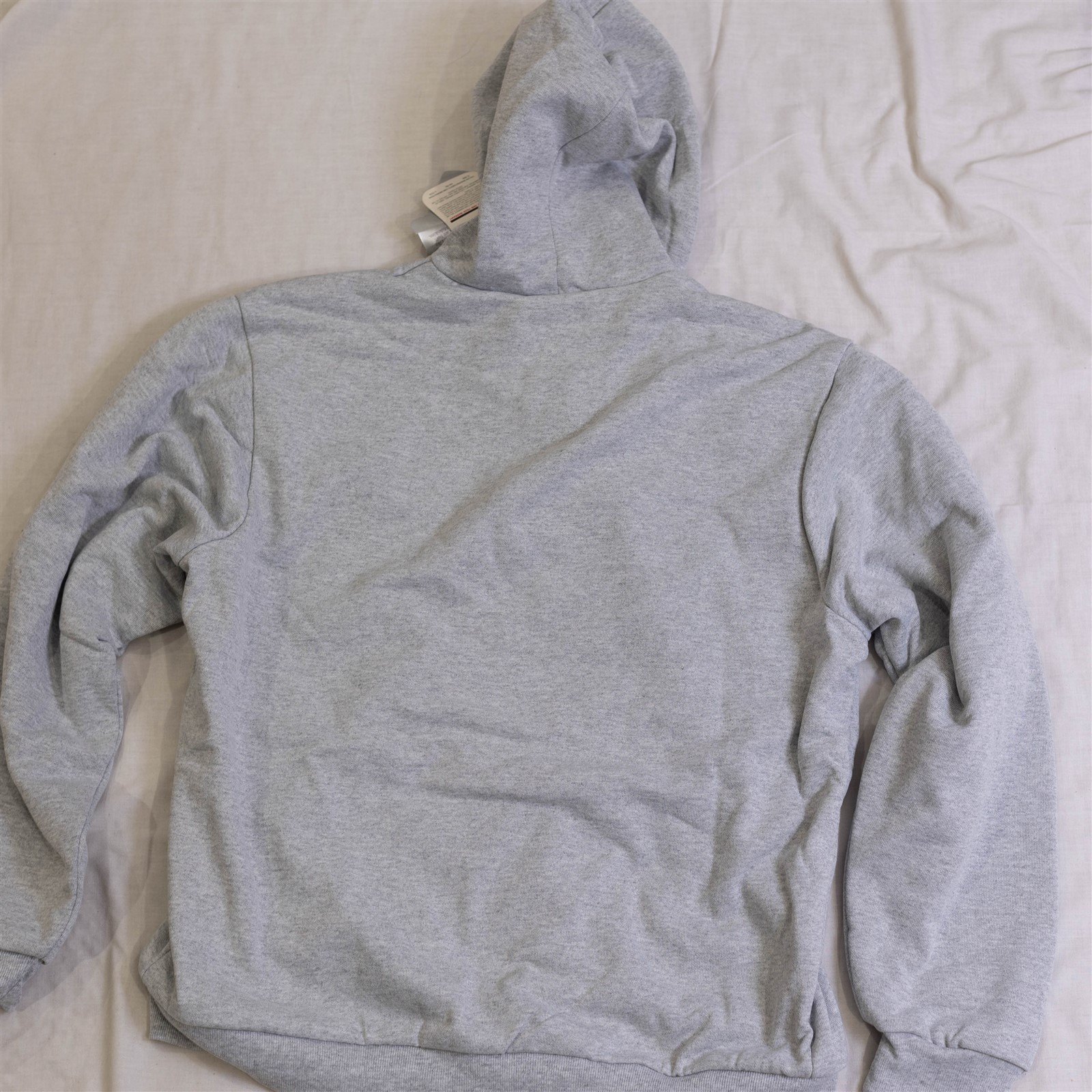 Muleskins by Carhartt Hoodie Vintage 1990s Full Zip Large Gray -USA Made image 7