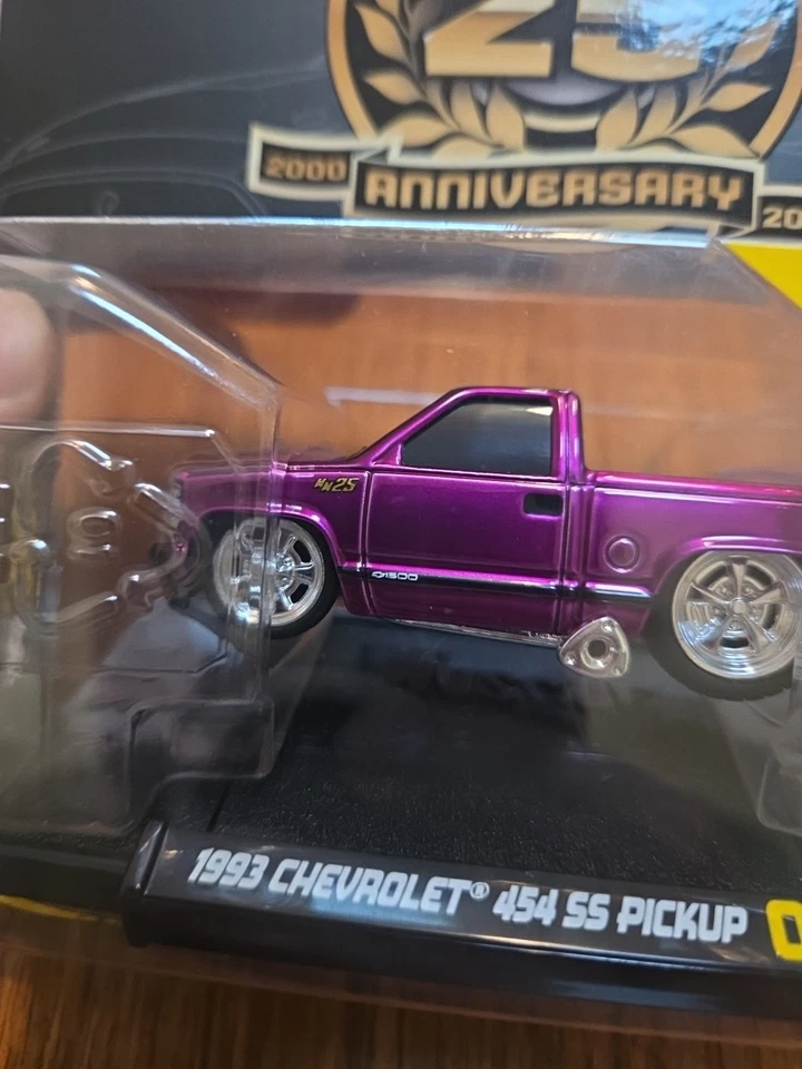 Camioneta pickup Chevrolet 454 SS 1993 25 aniversario Muscle Machines #5 Foto 3 de 3