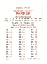 1978 APBA Master Season - PITTSBURGH PIRATES Team Set (From 2O19) 