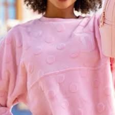 NWT Disney Parks Resort Pink Pullover   Size XXL  Rare  Cozy