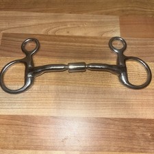 Comfy Barrel Hanging Cheek Bit Myler Action, 5 Inch Stainless Steel