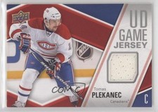 2011-12 Upper Deck UD Game Jersey Series 1 Tomas Plekanec #GJ-TP gs7