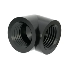 BarrowCH Adapter 90 Degree G1/4-Inch IG to Black TDWT90SN-V2 B