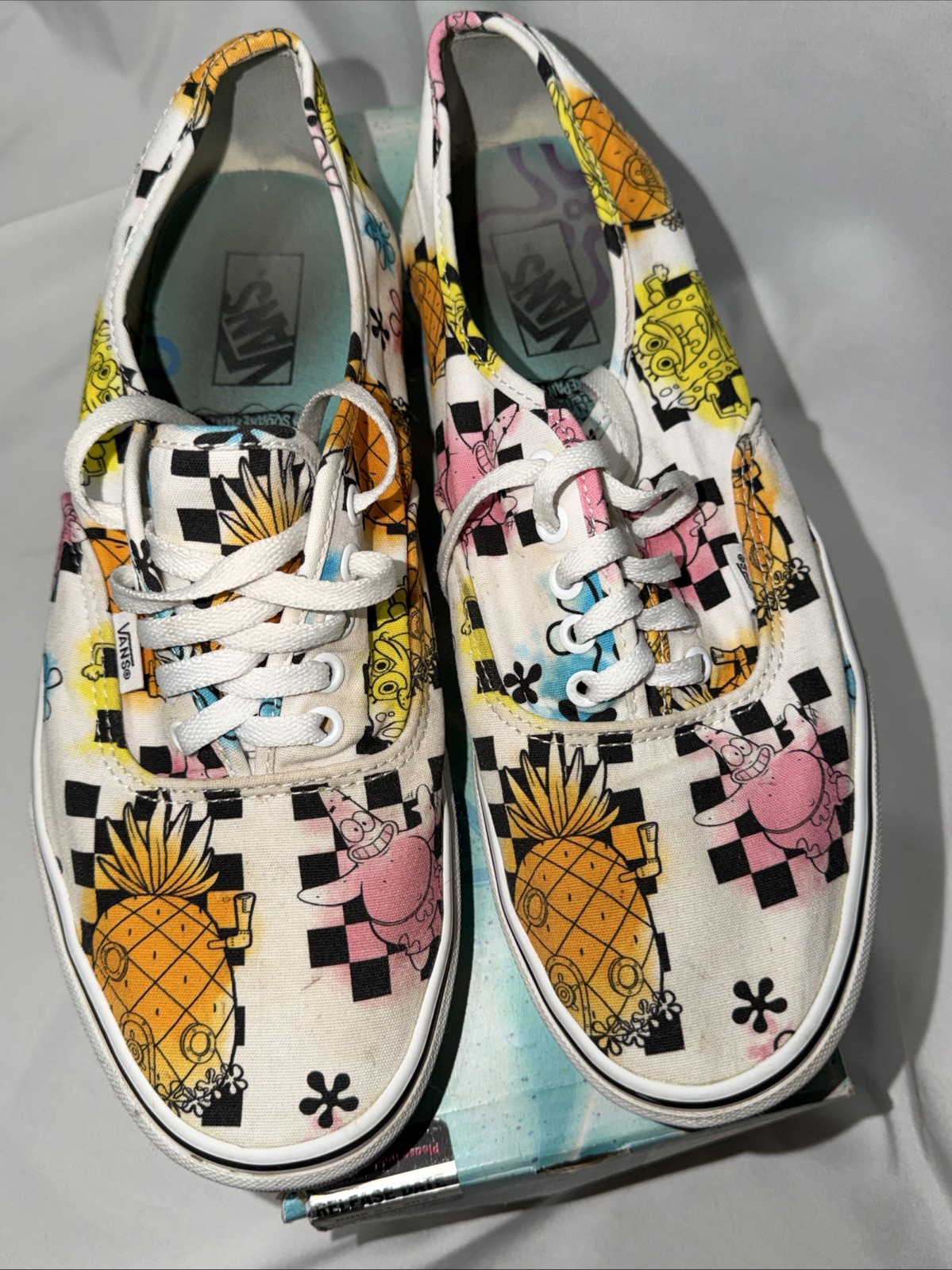 VANS AUTHENTIC SPONGEBOB Patrick SQUAREPANTS Skat… - image 7