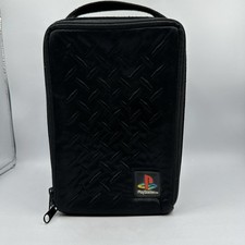 Sony Playstation PS1 Game CD Zipper Holder Carrying Case Square Storage
