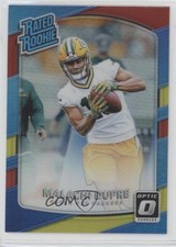 2017 Donruss Optic Rated Rookie Red & Yellow Prizm Malachi Dupre #197 2r7