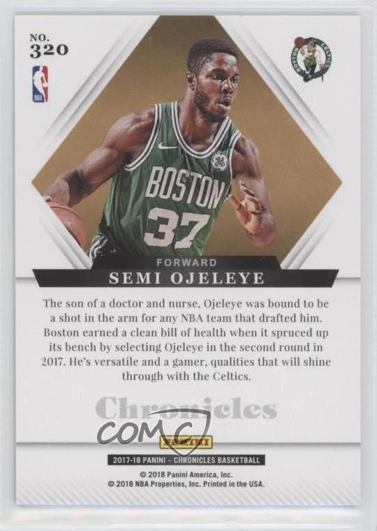 2017-18 Panini Chronicles Majestic Silver /99 Semi Ojeleye #320 Rookie RC - Image 2 of 2