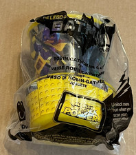 2017 BATMAN LEGO MOVIE MCDONALDS HAPPY MEAL PROMO - ROBIN / CATWOMAN YELLOW CUP