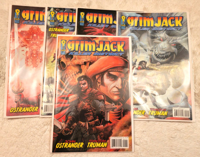 GRIM JACK: KILLER INSTINCT #1-5 COMPLETE LIMITED SERIES - TIM TRUMAN COVERS 2005