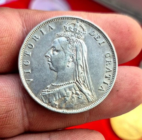 1887 Victoria Half Crown — photo from another recent sale