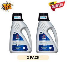 2Pack Bissell Carpet Cleaning Formula 50oz 70E1 Pro Max Clean Protect Solution