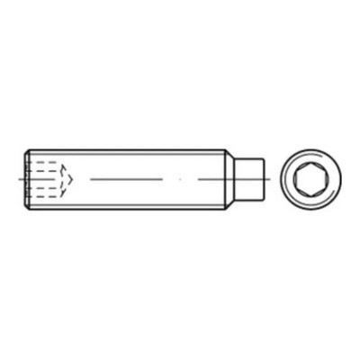 Reyher  Gewindestifte ISO 4028 A 4 M 6 x 16 A 4 (500 Stück)