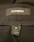 Express Women's Black Flowy Straight-Leg Women's Pants / Size 8 — photo 4