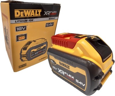 DeWalt Akku Batterie 54 V / 18 V 3 Ah / 9 Ah XR FlexVolt Li-Ion DCB547 DCB547-XJ