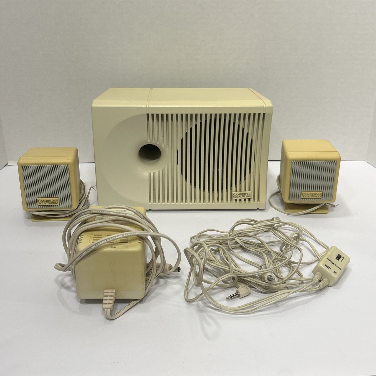 Cambridge Soundworks PC Works Multi-Media 2.1 Speakers Subwoofer