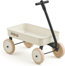 Kidpop Mini First Wagon Toddler Pull Toy Cart Walker Push Wagon White