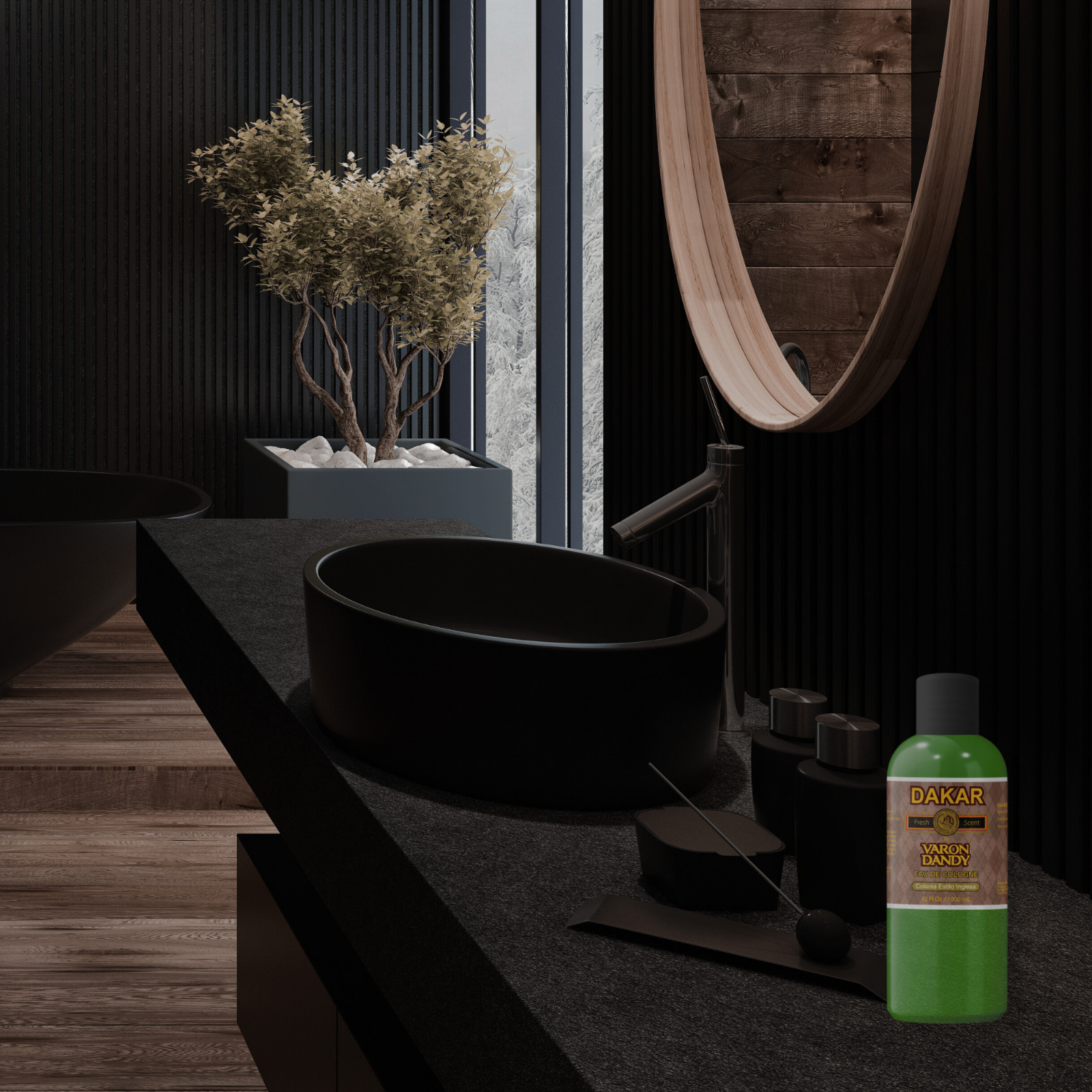 Varon Dandy Dakar Eau de Cologne 32 fl oz –Classic British Style